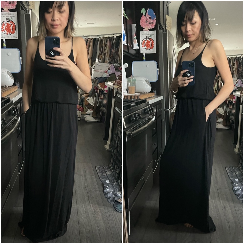 Boho Minimalist Cami Pocket Maxi Dress - Picture 9 of 14